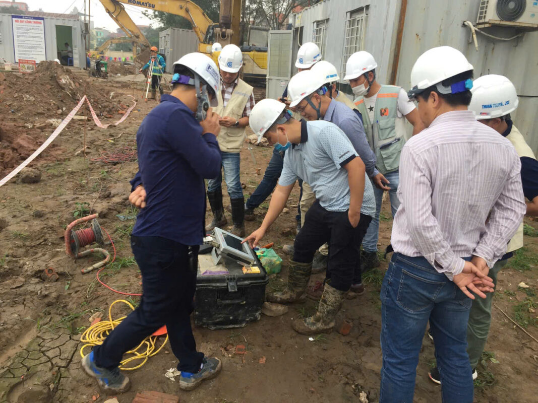 Kiểm tra chất lượng cọc khoan nhồi